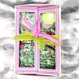 Vera Bradley Baby Green Paisley Dress & Ruffled Bloomer Gift Set 3-6 Months- NIB